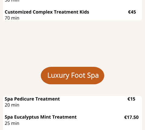 Pedicure Treatments